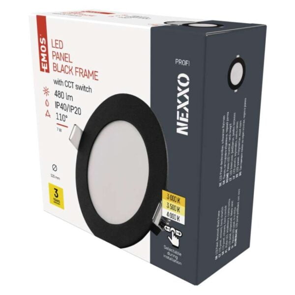 LED podhledové svítidlo NEXXO černé