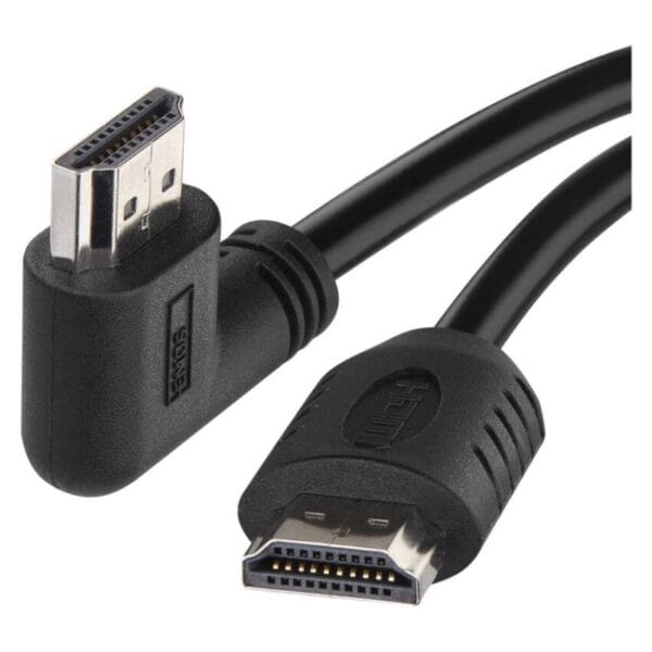 HDMI 2.0 high speed kabel A vidlice - A vidlice 90° 1