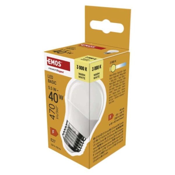 LED žárovka Basic Mini Globe / E27 / 5