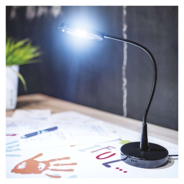 LED stolní lampa black & home