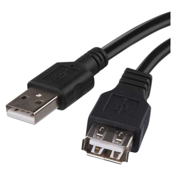 USB kabel 2.0 A vidlice – A zásuvka 2m